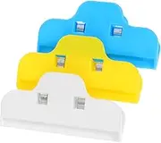PLAFOPE 3pcs Multi Use Plastic Fixing Clips for DIY Crafts Secure Your Artwork with Versatile Sealing Clamps