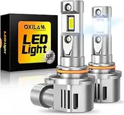 OXILAM 9005 LED Bulbs 40000LM Super Bright 900% Brighter, 3 Min Quick Install, 20 Years Lifespan, No Flicker, 99% Compatibility