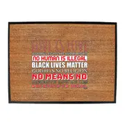 Love Is Love Statements - Funny Novelty Doormat Man Cave Floor mat