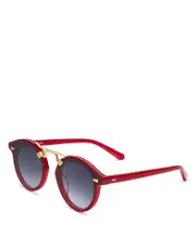 Krewe Stl Nylon Geometric Sunglasses, 63mm