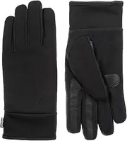 [isotoner] Men's Stretch Touchscreen Gloves with Water Repellent Technology