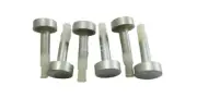 Genuine Delonghi Oven Clock Button Silver 6 Pack D61GII, DOMFPSI, D906GII, 906GW