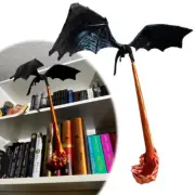 Dragon Flame Book Nook Fire-Breathing Dragon BooksheRE Ornament QT