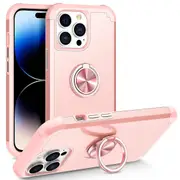 For iPhone 14 Pro Max Rotating Ring Holder ic Phone Case