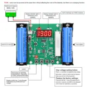 Capacity Tester Module XH-M240 Tester Board for 18650 Lithium Battery Voltage