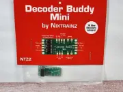 NIX Trainz NTZ2 Decoder Buddy Mini (1K Ohm) Motherboard w/ 21-Pin Decoder Socket