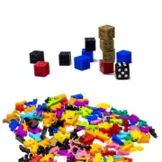 Cube 12mm Happy Smiley for Board Games - Board Game Accessory Pieces Upgrade