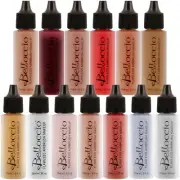 Belloccio 13 SHADE MASTER Blush Shimmer Bronzer SET Airbrush Makeup Highlighters