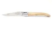 Lagiuole Robert David Petite Olive Wood Handle French Folding Pocket Knife