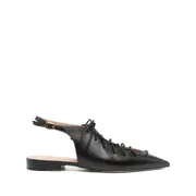 [Malone Souliers] Malone Souliers Alia Ballet Flats 36.5 IT BLACK
