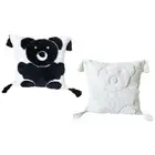 Soft Throw Pillow Cover Boho Cushion for Case Bear Tufted Pillowcase for S