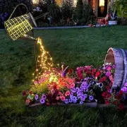 Solar Watering Can Lanterns for Outdoor Garden Decor - Waterproof Light