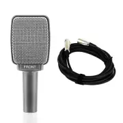Sennheiser E 609 Silver Microphone Bundle with 20-foot XLR Cable