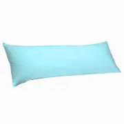 280TC Multicolor Luxury Body Full Long Pillow Case Slip Cotton Blend 150x48 cm - Aquamarine