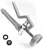 Commercial Kitchen Sink Pre-Rinse Sprayer, 1.42GPM Spray Valve, Ergonomic Dish S