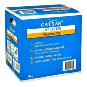 Catsan Ultra Instant Absorption Clumping Cat Litter Odour Control 15kg