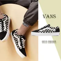 在飛比找momo購物網優惠-【VANS】休閒鞋 Old Skool 黑 白 棋盤格 男鞋