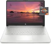 [HP] 14 Laptop, AMD Ryzen 5 5500U, 8 GB RAM, 256 GB SSD Storage, 14-inch Full HD Display, Windows 10 Home, Thin & Portable, Micro-edge & Anti-glare Screen, Long Battery Life (14-fq1021nr, 2021)