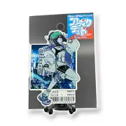 Quirky Fun Japan Sticker CYBER City Girl Blue Decal B-Side Label