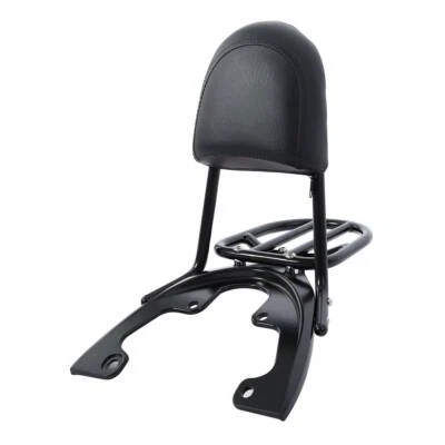 Luggage Rack Baseplate Sissy Bar Backrest Fit For Harley V-Rod VRSCAW 2007-2011