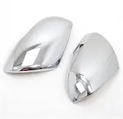 [MKVAXR] Side Door Rearview Mirror Cover Trims Car Exterior Accessories Car Styling Sticker, for Ford, Edge 2015 2016 2017 Chromed Car Wing Mirror Cover