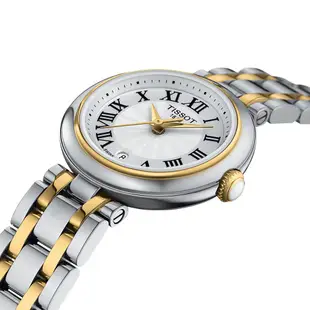 TISSOT 天梭 官方授權 Bellissima 羅馬石英女錶 迎春好禮-29mm T1260102201300