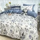 Pastoral Printed Bedding Set Quilt/Duvet Cover Bed Linen Fitted Sheet Pillowcase