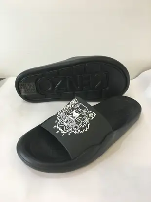 全新 Kenzo Tiger slides 經典老虎頭 涼拖鞋 37&38號 現貨各一雙