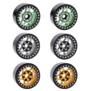 4Pack 1.9" Hex Wheel Rims Beadlock for Axial SCX10 90046 TRX4 D90 1/10 RC Car A