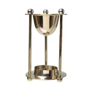 Brass Oil Tea Light Tower - Diffuser + Aroma Oils