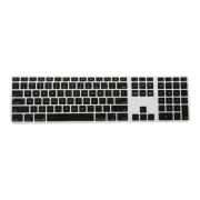 Silicone Thin Keyboard Skin Cover Protector With Numeric Keypad For Black W7E3
