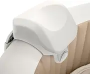 Intex 28505E PureSpa Soft Cushioned Foam Headrest Pillow Hot Tub Spa Accessory, Easily Moved and Adjusted, Compatible with All PureSpa Models, White