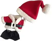 TTETTZ 17cm Plush Doll Clothes,Doll Clothing,Santa Claus Clothes,Costumes,Comfortable Stylish Stuffed Animals Clothes Cartoon