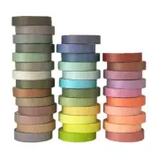 Cape De Cinta Washi 36 Rollo Pastel Washi Cinta Colorida Enmascaramient