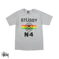 在飛比找蝦皮商城優惠-Stussy No.4 Fade 灰 短袖T恤 休閒 印花 