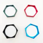 1PC Billiard Chalk Holder Portable Octagonal Magnetic Sports Pool Chalk Holder