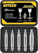 Super Screw Extractor Set Tools Gifts for Men-Stocking Stuffers for Men,Mens Christmas Gifts,Birthday Gifts Cool Stuff Gadgets for Men Dad Boyfriend Father, Broken Damaged & Stripped Screw Remover Set