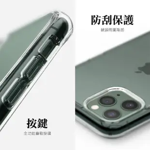 【Ringke】iPhone 11 Pro Max 6.5吋 Fusion 透明背蓋防撞手機殼(Rearth 軍規防摔保護殼)