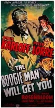 The Boogie Man Will Get You poster Boris Karloff Peter Lorre 1942 Movie Photo
