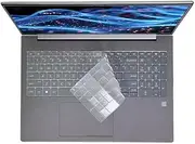 [4-Pack] Keyboard Cover Compatible with 16-inch HP ZBook Power 16 G11 2024 Laptop, Silicone TPU Keyboard Protector Skin Film (4Pcs Clear)