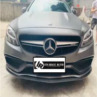 在飛比找蝦皮購物優惠-依馳國際 BENZ W205 C63 S205 碳纖維 前保