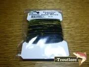 DARK OLIVE LARGE CHENILLE RAYON HARELINE DUBBIN YARN - NEW FLY TYING MATERIAL