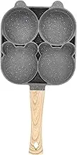 HOMOBABE 1pc Non Stick Omelette Pan with Versatile Egg Frying Tool for Pancakes and Omelets Easy Clean Cooking Skillet for Induction and Gas Stoves