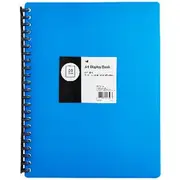 Keji Display Book A4 20 Pocket Refillable Light Weight Blue