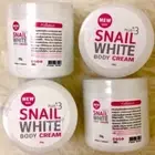 1 Jar - SNAIL WHITE Cream 3+ Whitening Skin Anti Aging Restore Repairing 250g