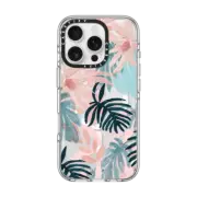 iPhone 16 Pro Clear Case MagSafe Compatible Pink Spring