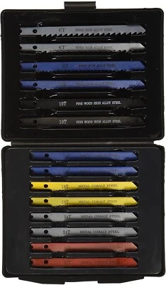14pc Universal Jigsaw Saw Blade Set Jig Saw