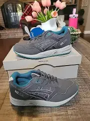 NEW Asics Gel SAGA Men's Dark Grey H4A3Y Size 4 Women's Sz 5.5