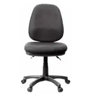 Classic Task Office Chair Fabric High Back Black