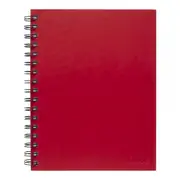 Icon Spiral Notebook - A5 Hard Cover Red 200 pg MOQ 3 units [ISNBHC002]